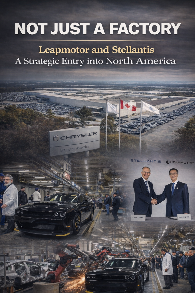 Leapmotor and Stellantis: Why the Brampton Assembly Plant Could Become a Strategic Gateway into North America